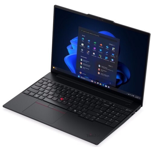 Laptop Lenovo ThinkPad E16 G3 WUXGA 16 inch AMD Ryzen 5 230 16GB 512GB SSD Windows 11 Pro Black