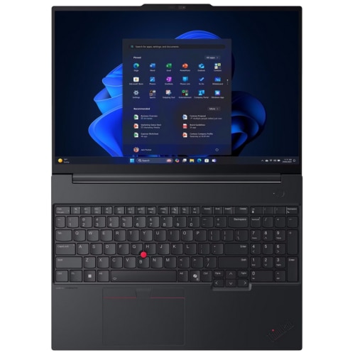 Laptop Lenovo ThinkPad E16 G3 WUXGA 16 inch AMD Ryzen 5 230 16GB 512GB SSD Windows 11 Pro Black