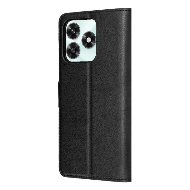 Husa Upzz® Leather Folio Compatibila cu Honor X5c Plus, Magnet, Suport Card - Black
