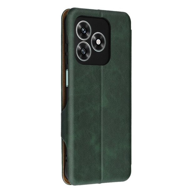 Husa Tip Carte Upzz® Safe Wallet Plus Compatibila Cu Honor X5c Plus, Inchidere Magnetic, Piele Ecologica - Verde