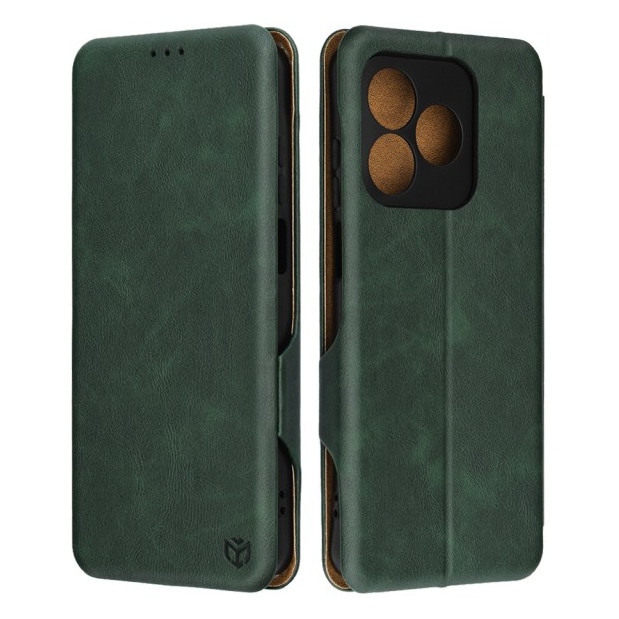 Husa Tip Carte Upzz® Safe Wallet Plus Compatibila Cu Honor X5c Plus, Inchidere Magnetic, Piele Ecologica - Verde