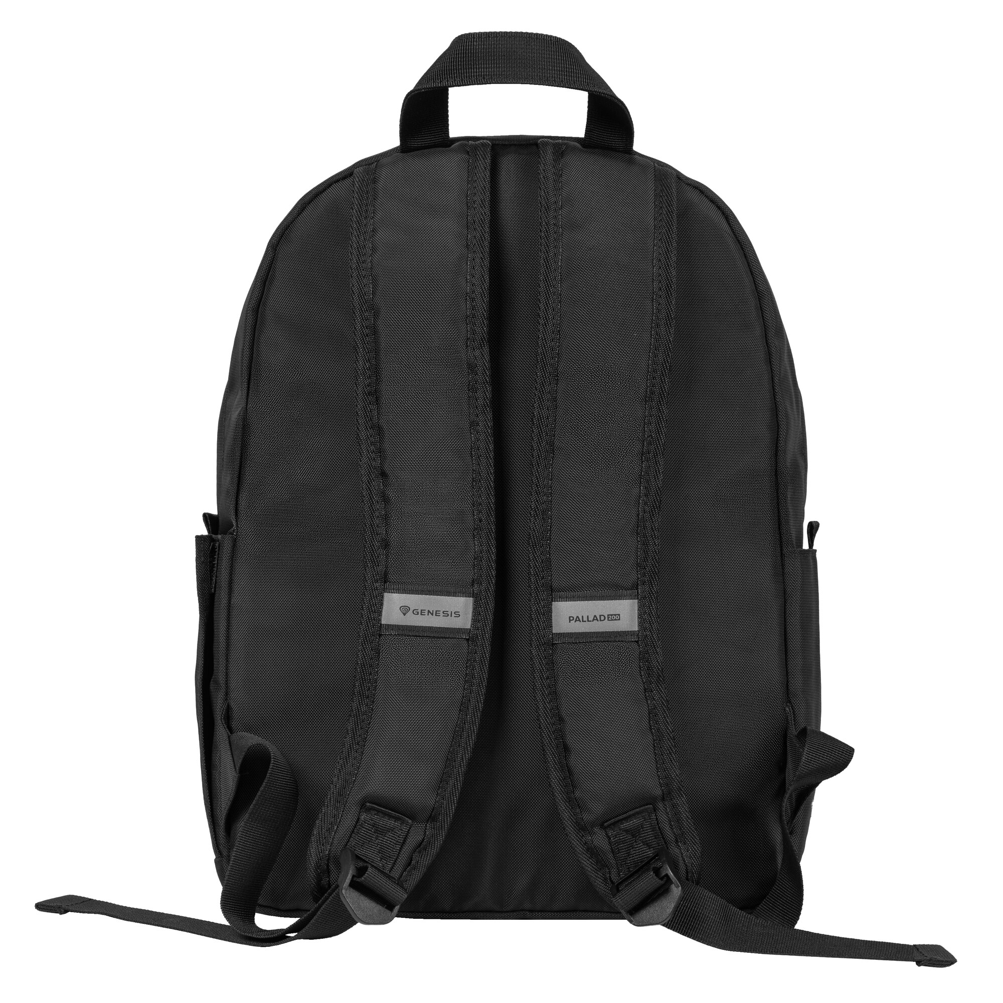 Rucsac laptop GENESIS PALLAD 200, compatibilitate laptop 14.1", total buzunare 6, capacitate 19 L, material Polyester 1680D,negru