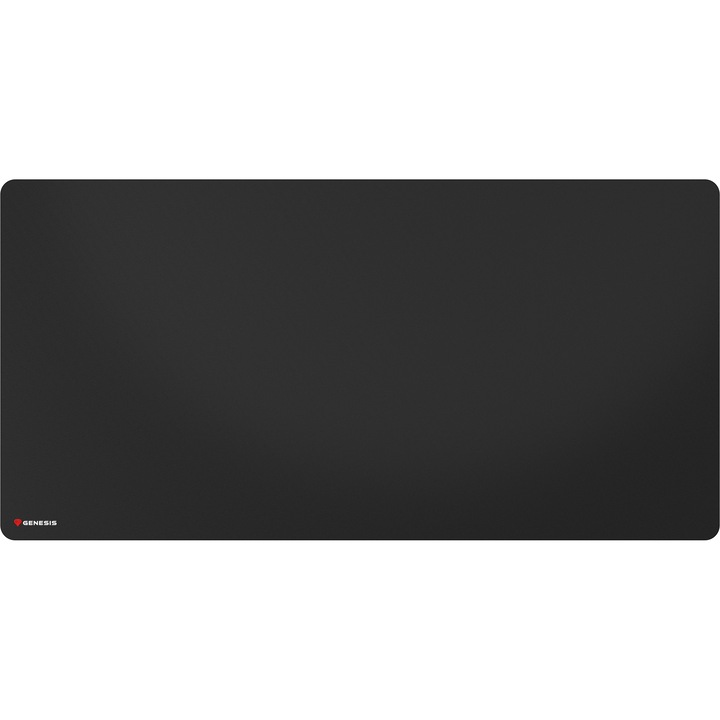 Mousepad Genesis CARBON 500 HYPER LOGO, material cauciuc/textil, dimensiuni 1200 x 600 x 2.5 mm, negru