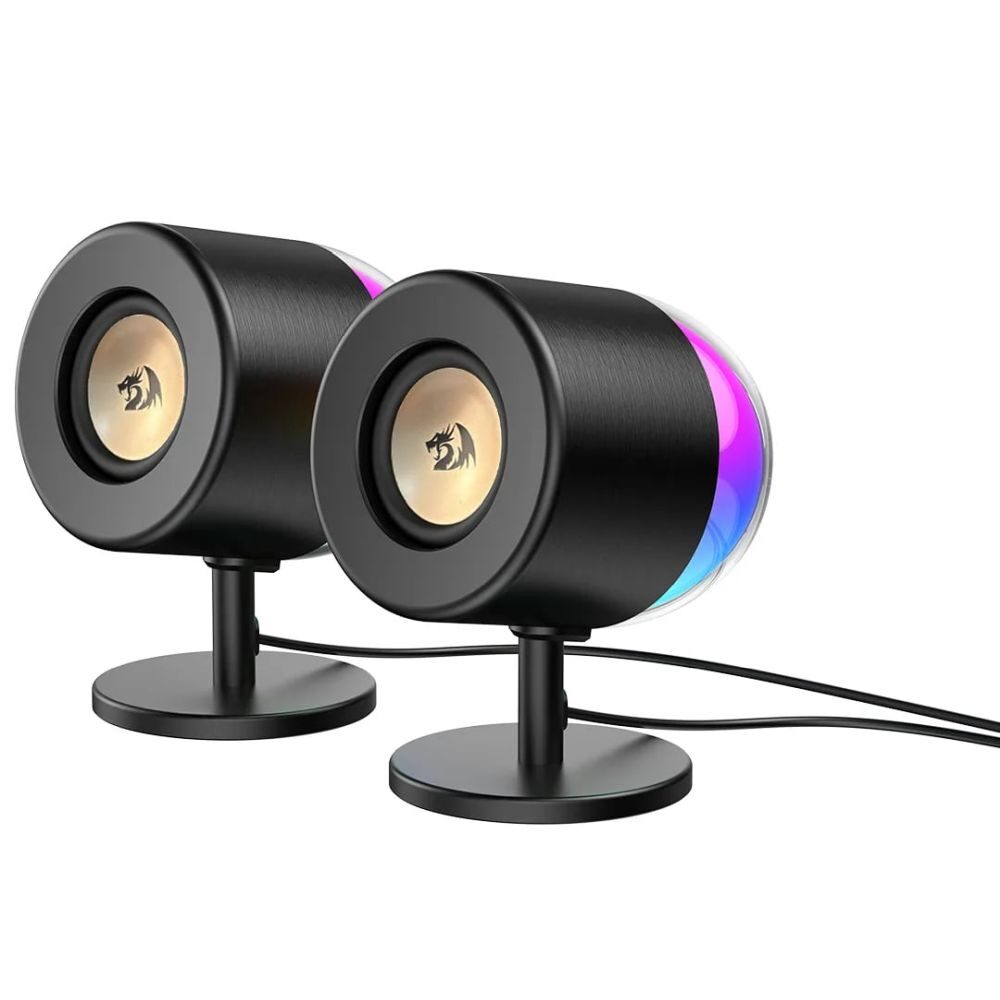 Boxe Bluetooth Redragon Ahri, iluminare RGB, Negru