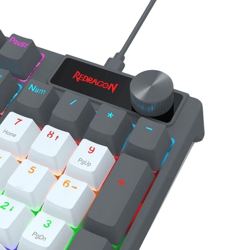 Tastatura gaming mecanica cu fir Redragon Caesura, Iluminare Tastatura gaming mecanica cu fir Redragon Caesura, Iluminare