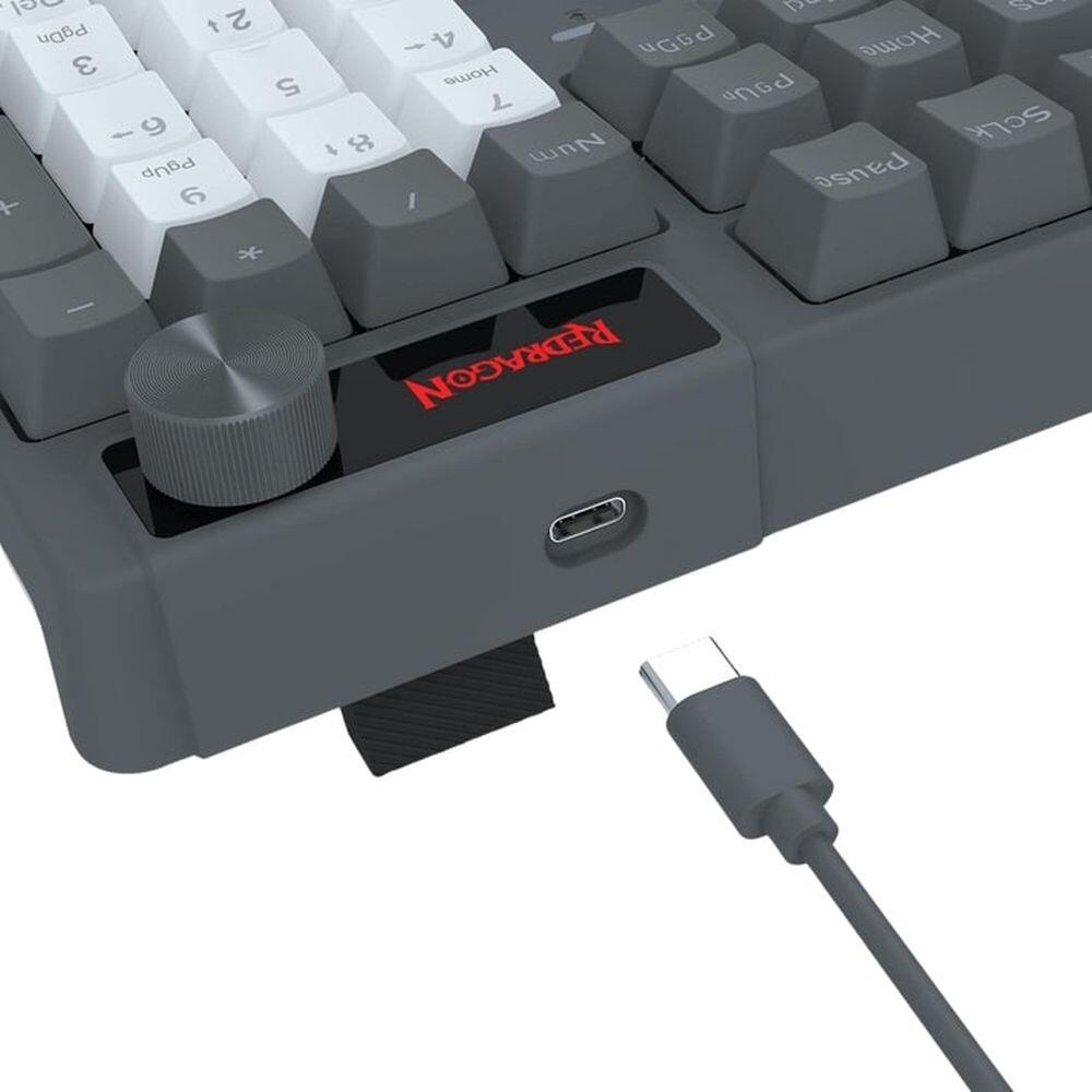Tastatura gaming mecanica cu fir Redragon Caesura, Iluminare Tastatura gaming mecanica cu fir Redragon Caesura, Iluminare
