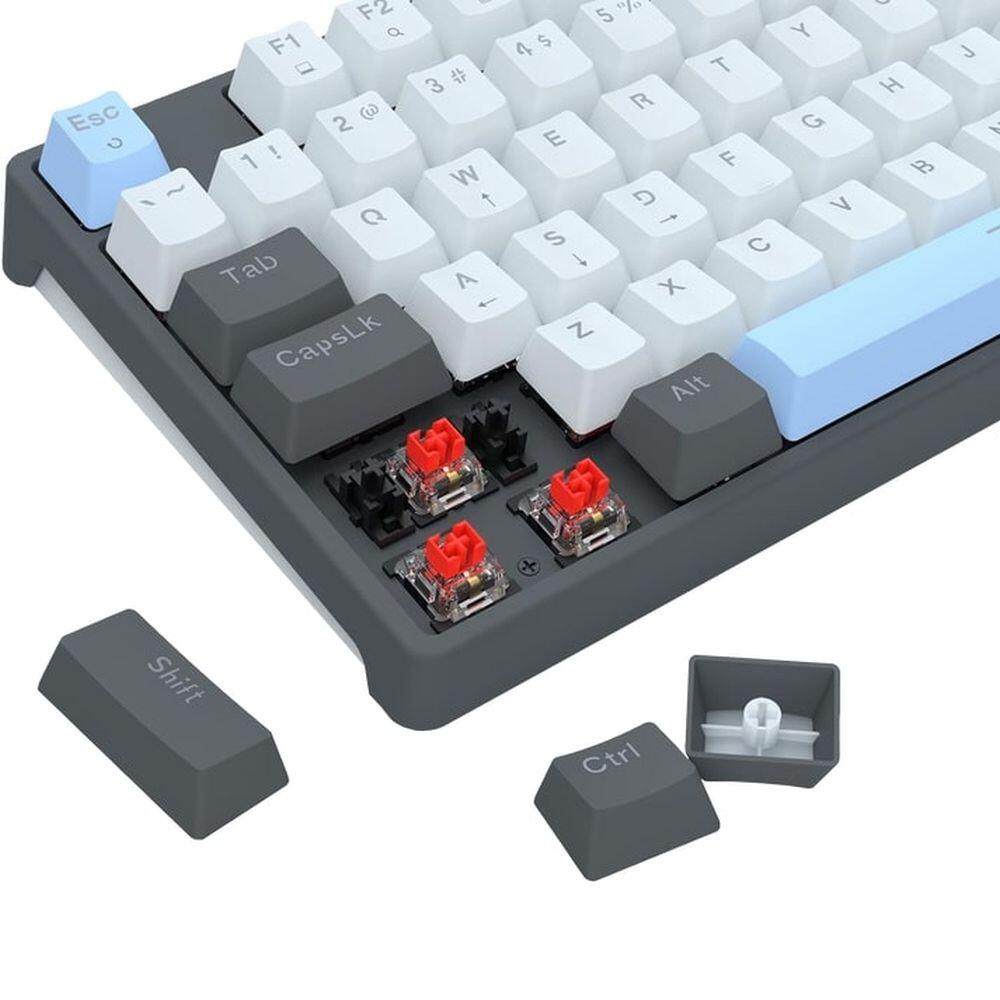 Tastatura gaming mecanica cu fir Redragon Caesura, Iluminare Tastatura gaming mecanica cu fir Redragon Caesura, Iluminare