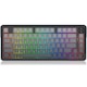 Tastatura gaming mecanica Bluetooth/cu fir Redragon Ucal Pr, Iluminare RGB, switch-uri liniare Redragon Mint Mambo, Negru/Gri Degrade