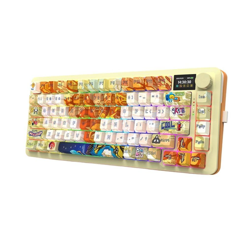 Tastatura gaming mecanica Bluetooth/cu fir Redragon Flekact Pro