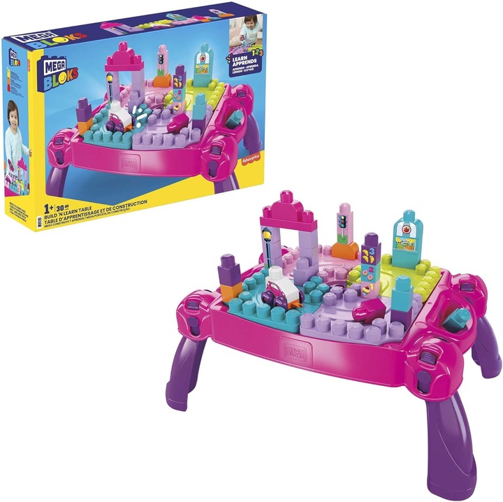Masa Mega Bloks FFG22 Buildand Learn, Roz