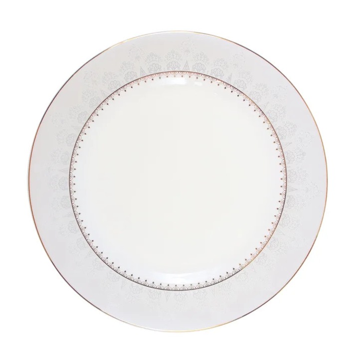 Farfurie intinsa mare 19064GE, sticla termica, 25 cm