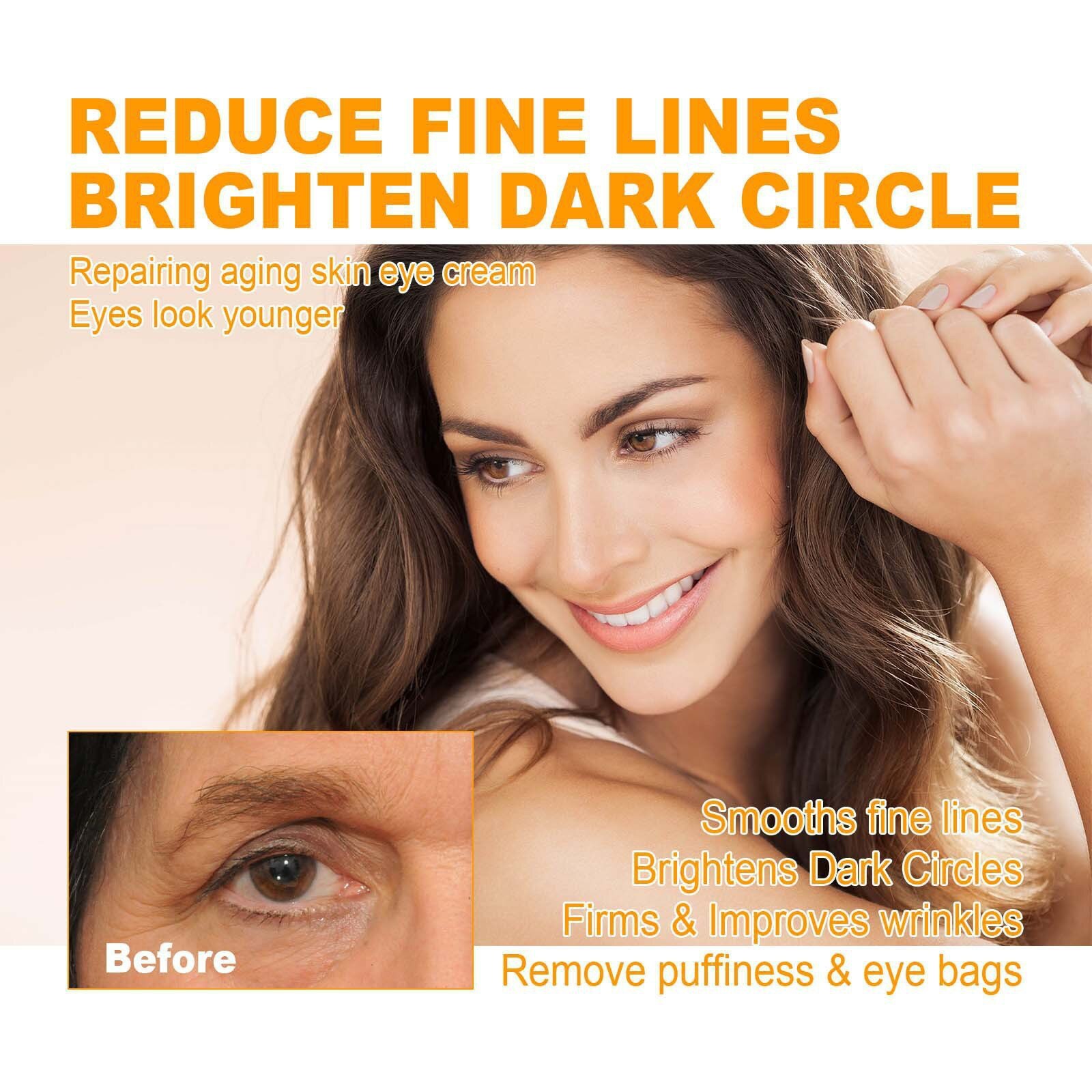 Crema de ochi anti-rid 5D Peptide, reduce liniile fine, hidrateaza ...