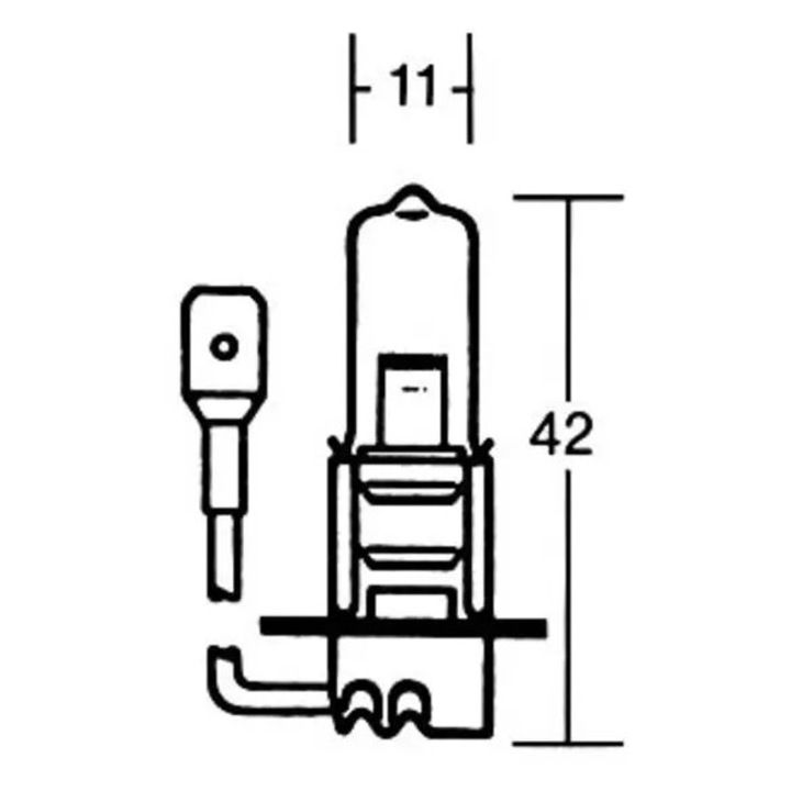 SHIN YO H3 izzólámpa 12V 55W, PK 22S MBHR_1141744
