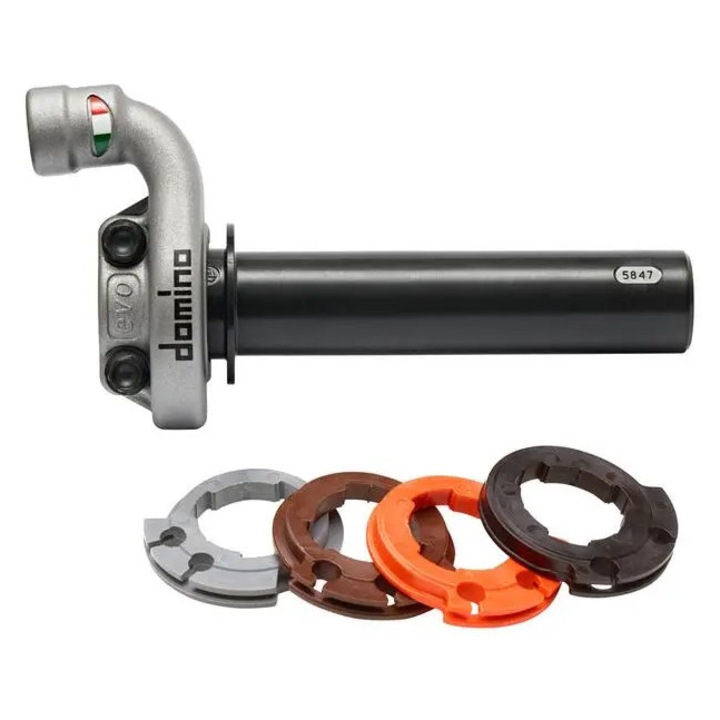 Set consumabile moto DOMINO, domino, off road, argintie