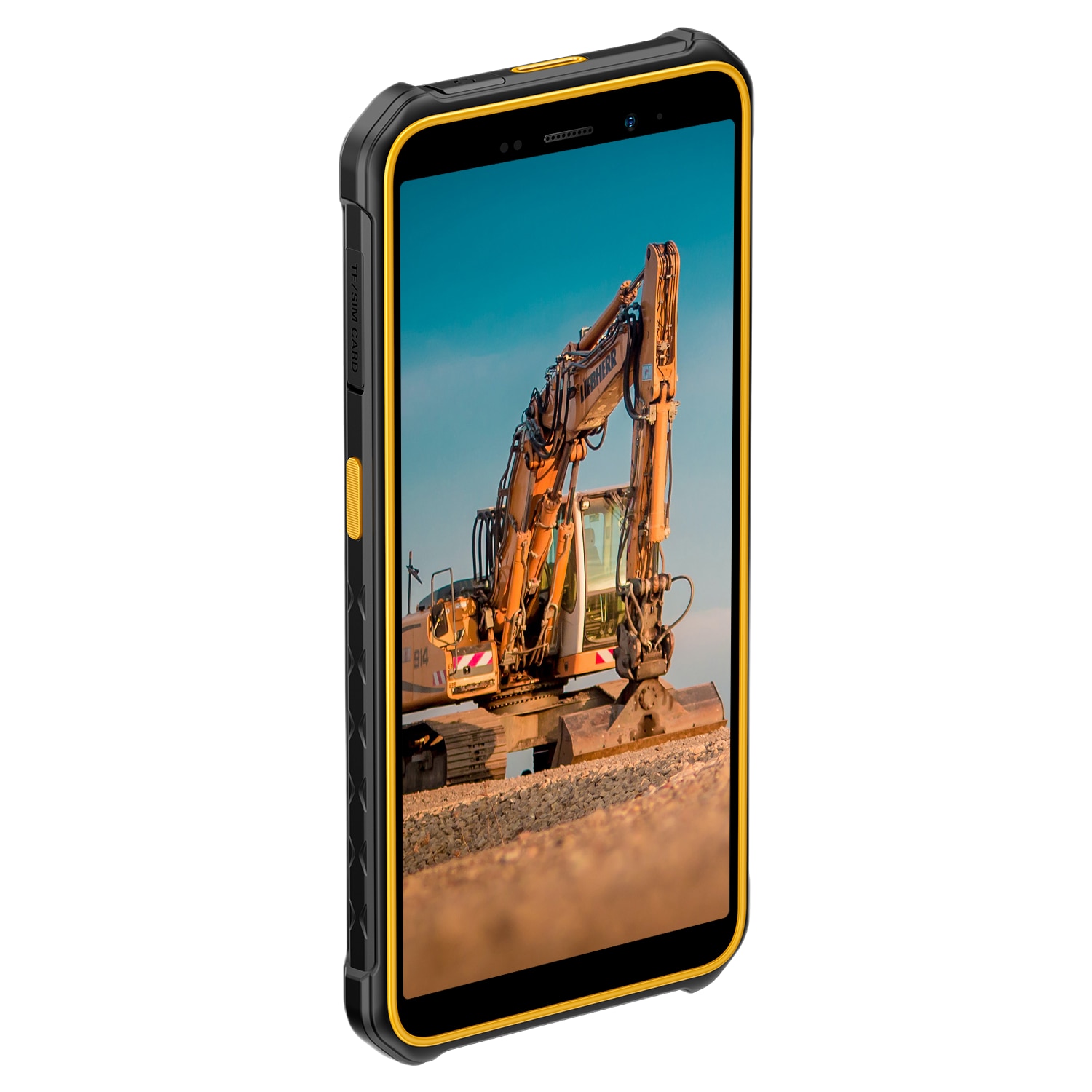 Telefon mobil Ulefone Armor X12, Dual SIM, 4G, 5.45-inch IPS, Quad-Core, 3GB RAM, 32GB, NFC, 4860mAh, IP69/IP69K, Android 13 Go, Orange