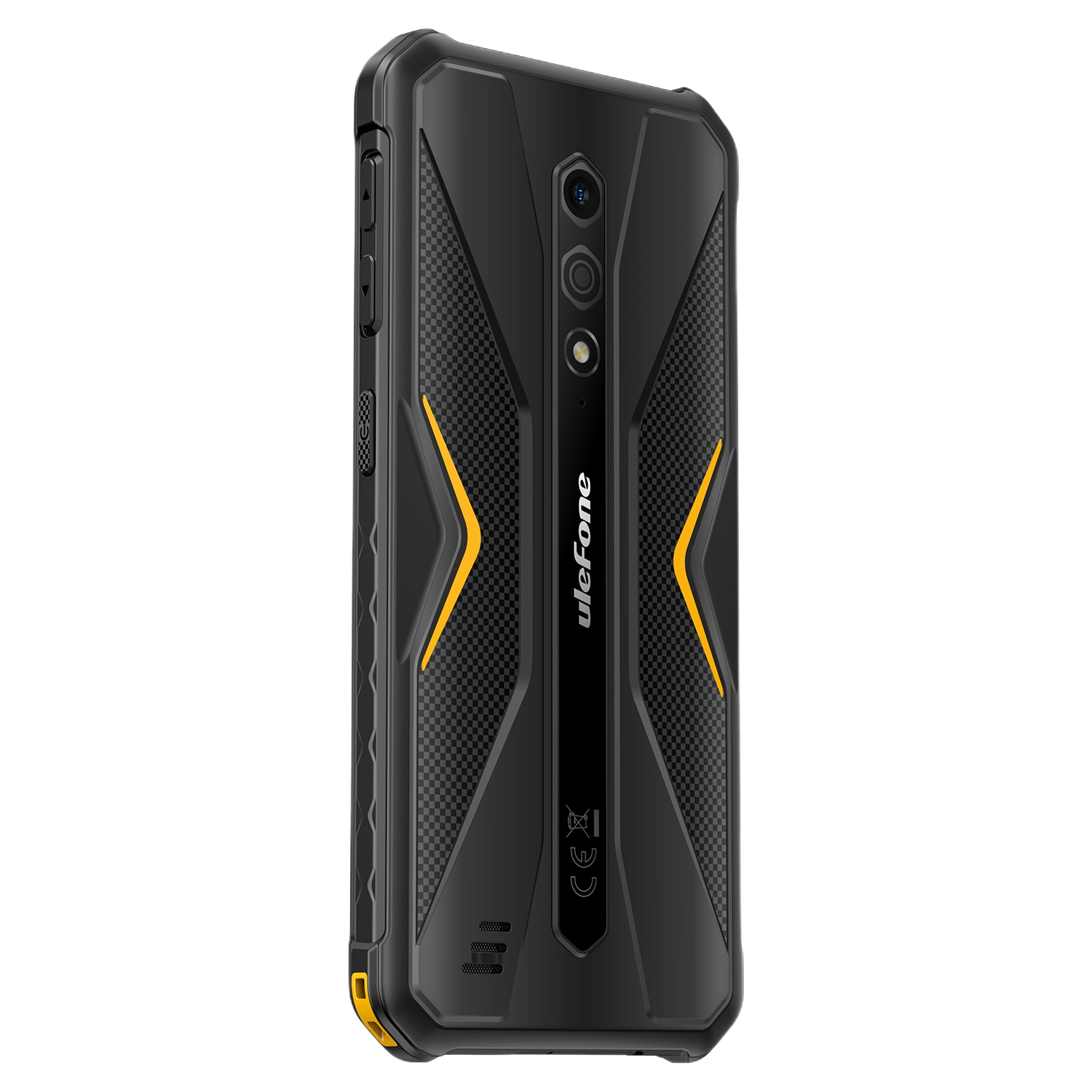 Telefon mobil Ulefone Armor X12, Dual SIM, 4G, 5.45-inch IPS, Quad-Core, 3GB RAM, 32GB, NFC, 4860mAh, IP69/IP69K, Android 13 Go, Orange