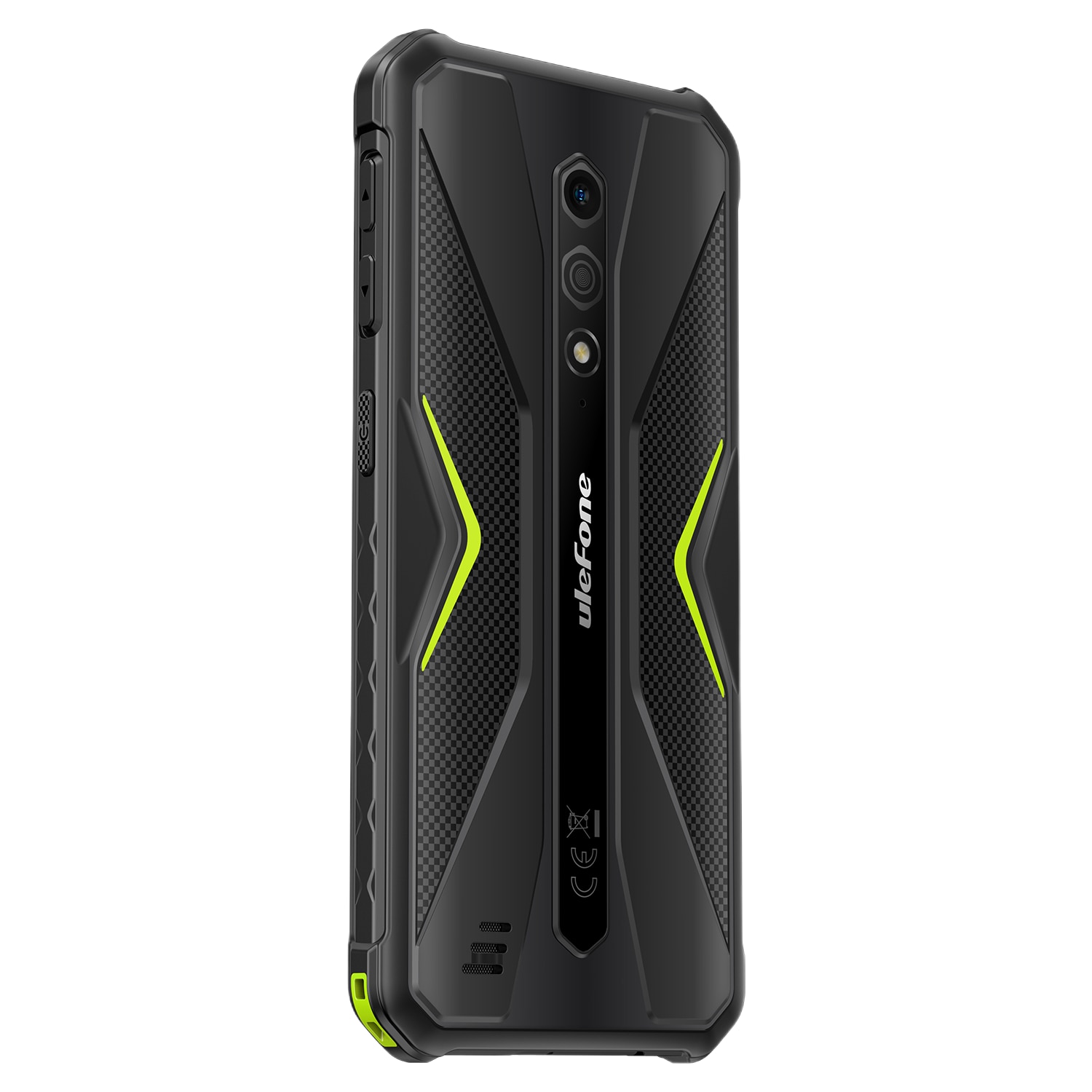Telefon mobil Ulefone Armor X12, Dual SIM, 4G, 5.45-inch IPS, Quad-Core, 3GB RAM, 32GB, NFC, 4860mAh, IP69/IP69K, Android 13 Go, Green