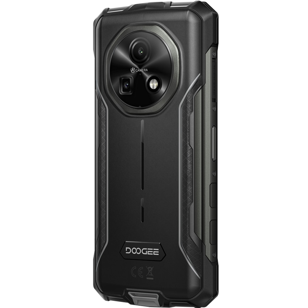 Telefon mobil Doogee Fire 5 Pro, 4G, Dual SIM, 6.6-inch IPS 90Hz, Octa-Core, 128GB, NFC, 13000mAh, IP68/IP69K, Android 15, Grey
