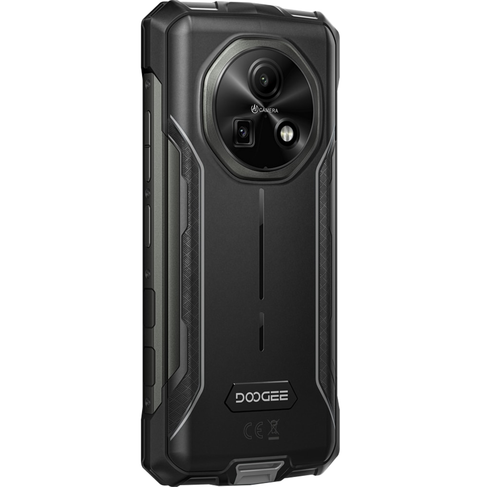 Telefon mobil Doogee Fire 5 Pro, 4G, Dual SIM, 6.6-inch IPS 90Hz, Octa-Core, 128GB, NFC, 13000mAh, IP68/IP69K, Android 15, Grey
