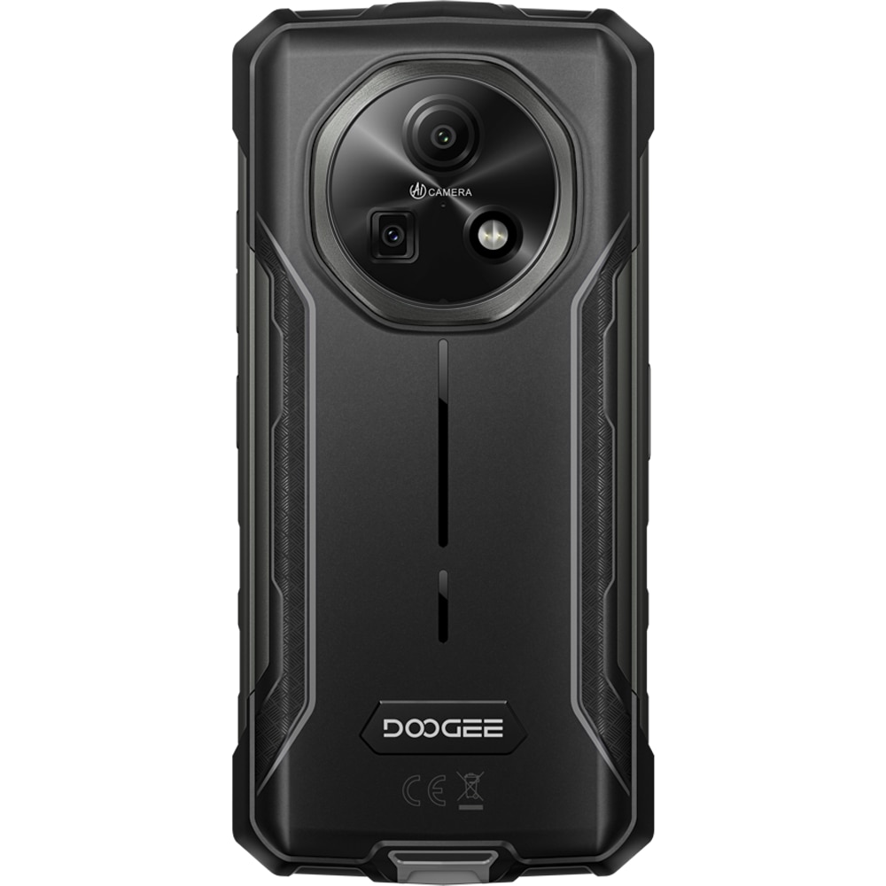 Telefon mobil Doogee Fire 5 Pro, 4G, Dual SIM, 6.6-inch IPS 90Hz, Octa-Core, 128GB, NFC, 13000mAh, IP68/IP69K, Android 15, Grey