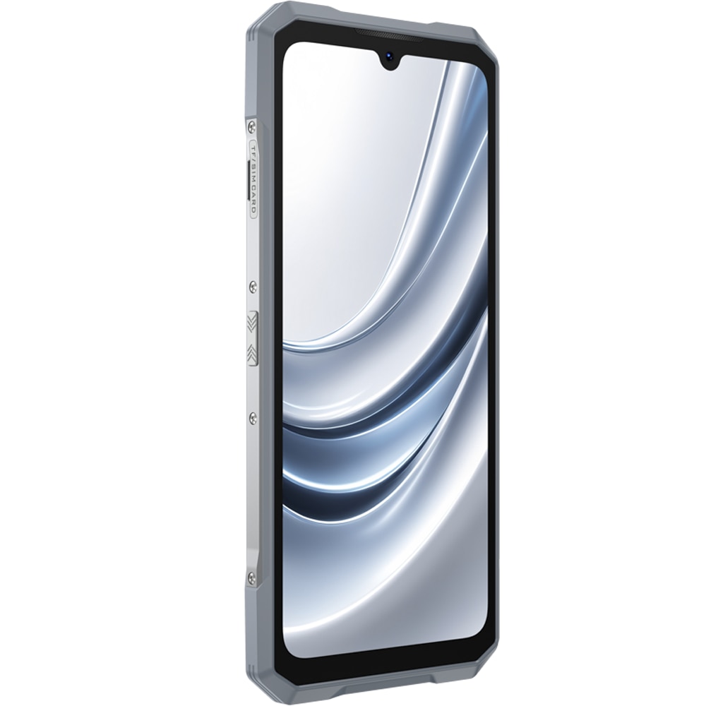 Telefon mobil Doogee Blade GT Pro, 5G, Dual SIM, Octa-Core Dimensity 7020, 12GB RAM / 512GB, 6.72' 120Hz IPS, RGB Light Cyber, NFC, IP68/IP69K, Android 14, Silver