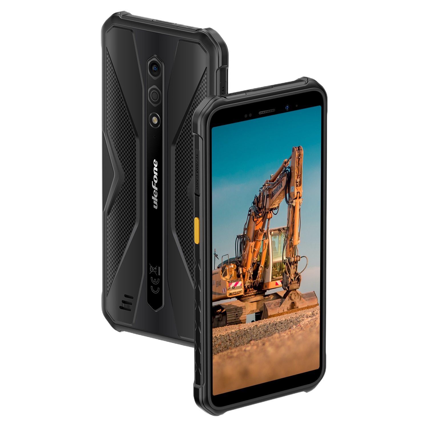 Telefon mobil Ulefone Armor X12, Dual SIM, 4G, 5.45-inch IPS, Quad-Core, 3GB RAM, 32GB, NFC, 4860mAh, IP69/IP69K, Android 13 Go