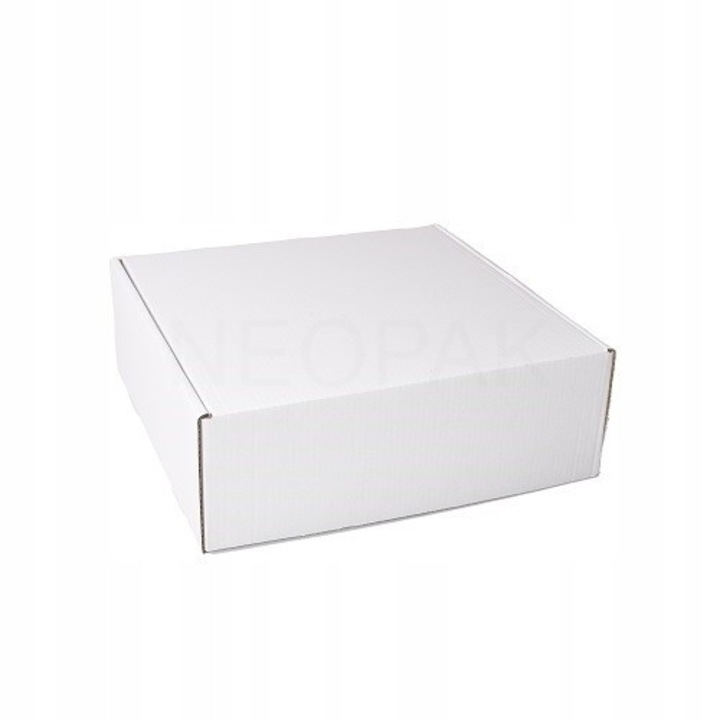 Cutie Din Carton, Neopak, Ambalaj Practic Si Estetic, Usor De Asamblat Fara Banda, Protejeaza Continutul La Transport Si Depozitare, Potrivita Pentru Cadouri, Cosmetice Si Ecommerce, Constructie Rezistenta, 15 x 15 x 11 cm, Alb