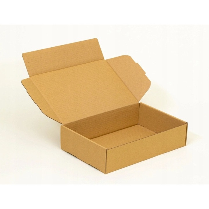 Cutie Din Carton, Neopak, Ambalaj Practic Si Estetic, Usor De Asamblat Fara Banda, Protejeaza Continutul La Transport Si Depozitare, Potrivita Pentru Cadouri, Cosmetice Si Ecommerce, Constructie Rezistenta, 20 x 12 x 8 cm, Maro