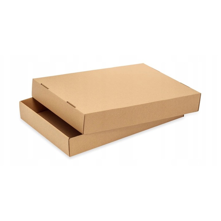 Cutie Din Carton, Neopak, Ambalaj Practic Si Estetic, Usor De Asamblat Fara Banda, Protejeaza Continutul La Transport Si Depozitare, Potrivita Pentru Cadouri, Cosmetice Si Ecommerce, Constructie Rezistenta, 35 x 25 x 5 cm, Maro