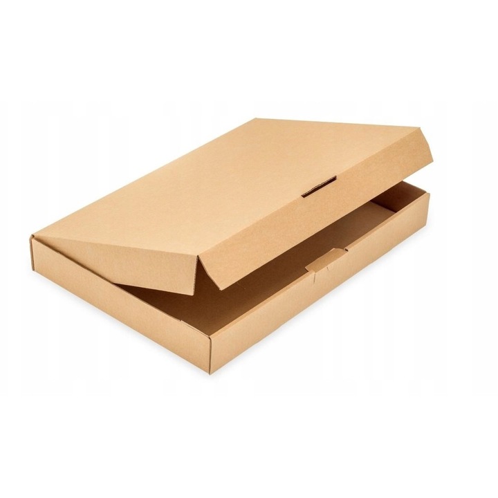 Cutie Din Carton, Neopak, Ambalaj Practic Si Estetic, Usor De Asamblat Fara Banda, Protejeaza Continutul La Transport Si Depozitare, Potrivita Pentru Cadouri, Cosmetice Si Ecommerce, Constructie Rezistenta, 45 x 35 x 8 cm, Maro