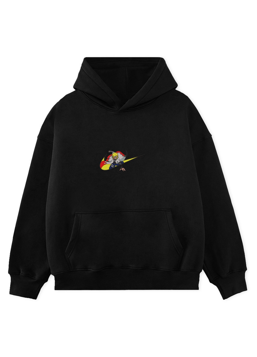 トップス Hinataro Hanorac brodat Namikaze Minato, multicolor, L INTL, de la XS la