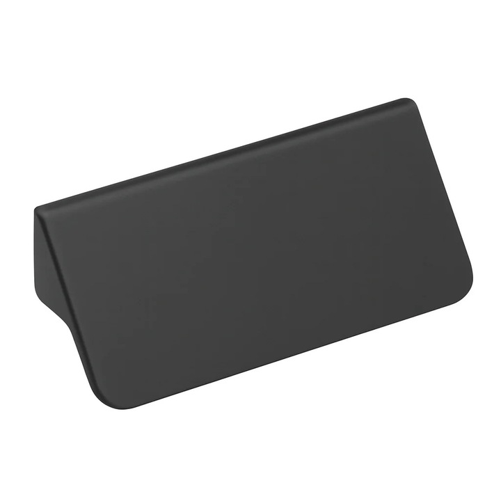 Maner pentru mobila Luz, finisaj negru cobalt, L:50 mm