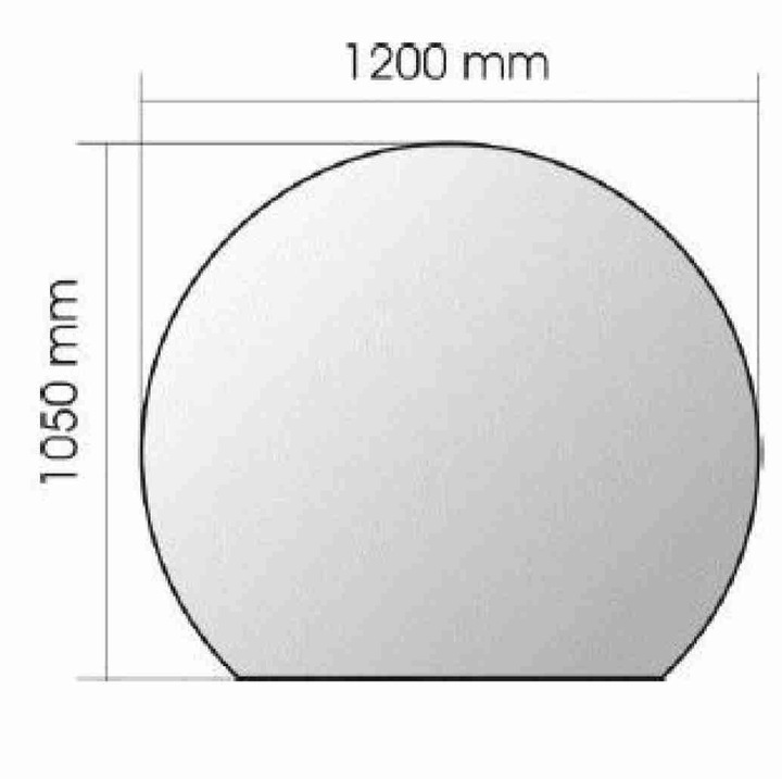 Sticla securizata - protectie sub soba - 1050x1200