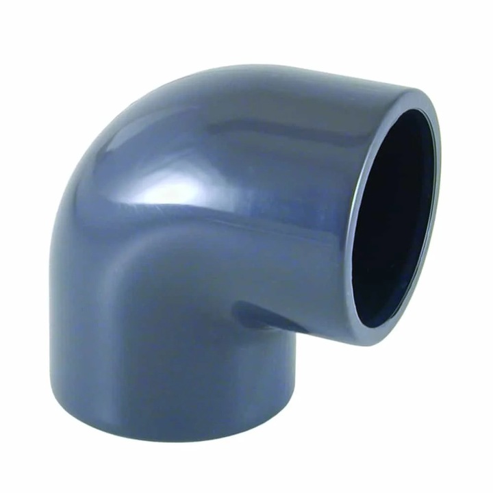Mufa Cot PVC-U 90° Diametru 25 mm PN16