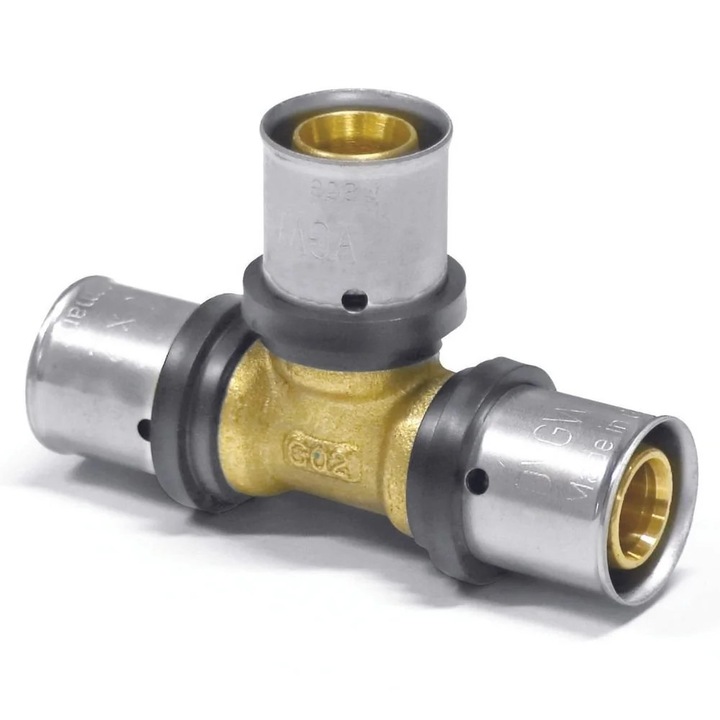 Teu Presfitting 20 x 2 mm Alama pentru Tevi Multistrat, Certificat DVGW, Multikontur TH + U