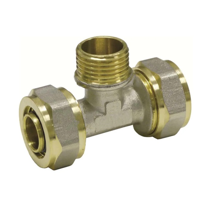 Fiting T cu filet 32 x 3 - 1 AG - 32 x 3