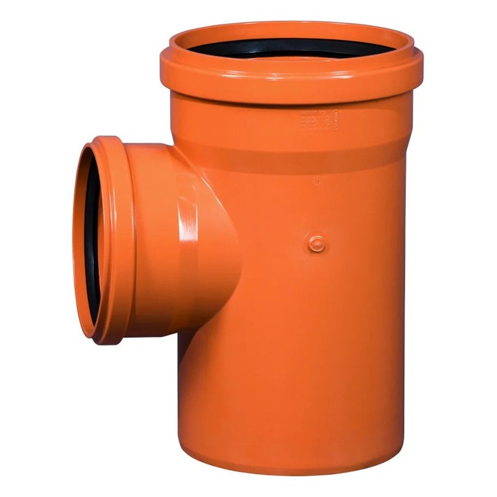 Racord ramura KGEA 87° DN/OD 250/200 pentru sistem canalizare KG PVC-U