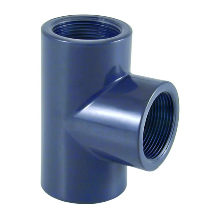Racord T PVC-U 1 1/2 PN10