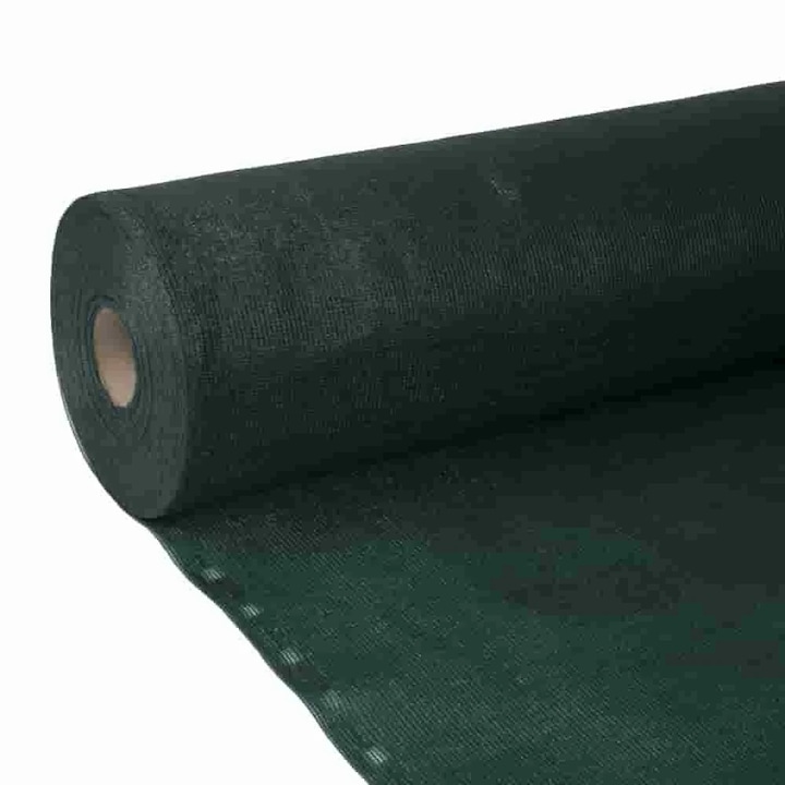 Plasa de Gard HDPE Verde 1.8m x 10m Rezistenta la UV si Rupere