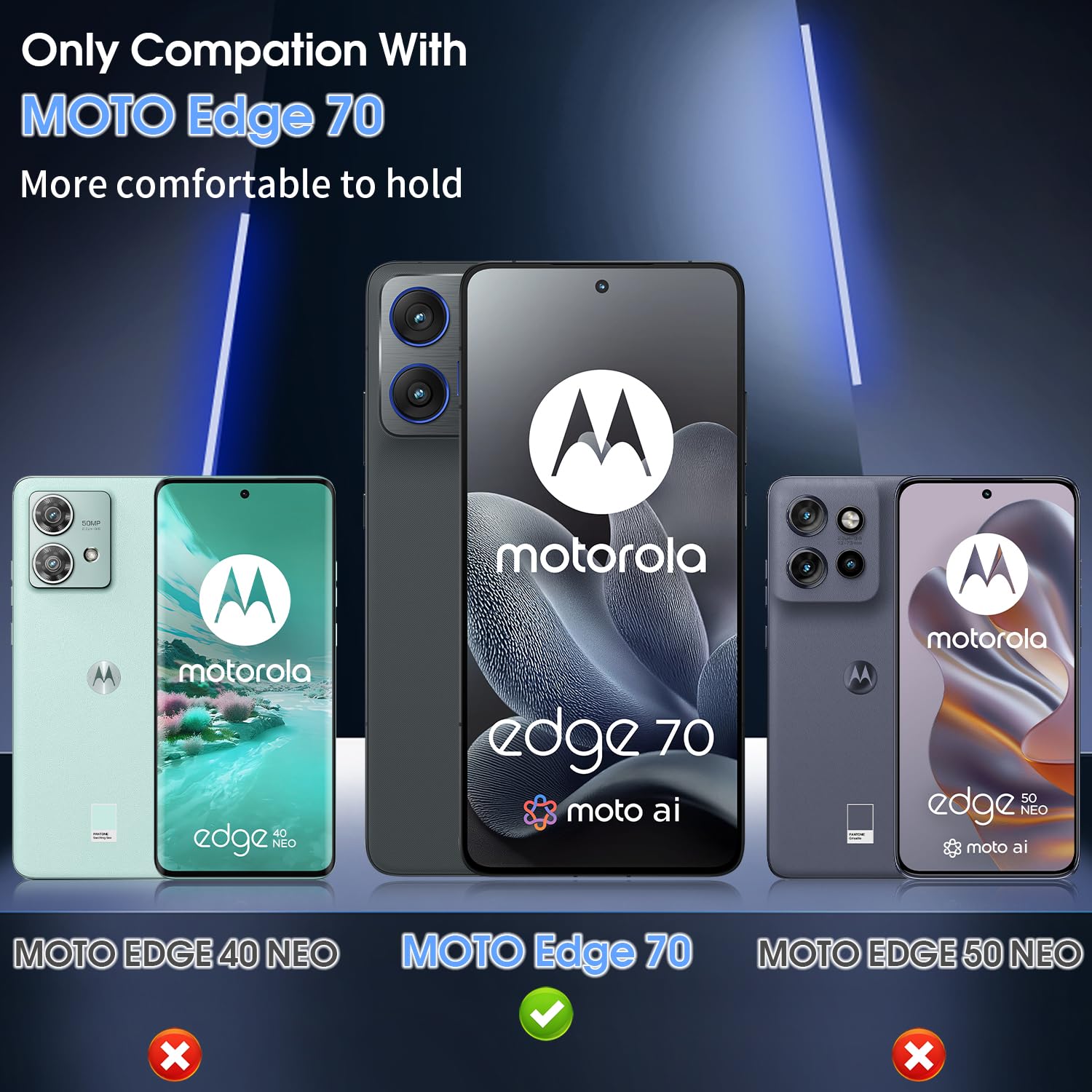 Set 2x Folie de Protectie pentru Motorola Moto Edge 70, din Sticla Securizata 9H+, Claritate Super HD, Tratament Electronic Oleofobic si Anti Amprente