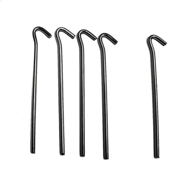 Picheti de Cort Dreikant Zincat, Set 5 Bucati, 30 cm