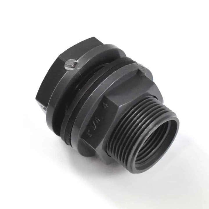 Racord PVC-U Flansa Etansa cu Trecere Filetata pentru Rezervoare, Presiune 10 bar