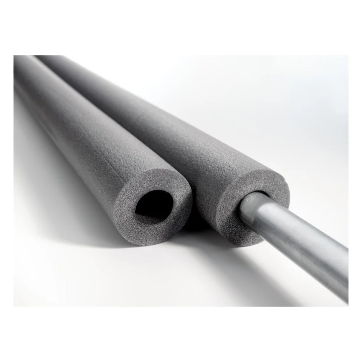 Izolatie Termica pentru Tevi Climatube Basic Polietilena Expandata 28 mm x 9 mm Gri