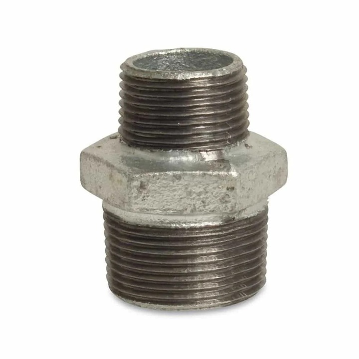 Reductie Niplu Fonta Maleabila 1/2 x 1/4 Filet Exterior Zincat