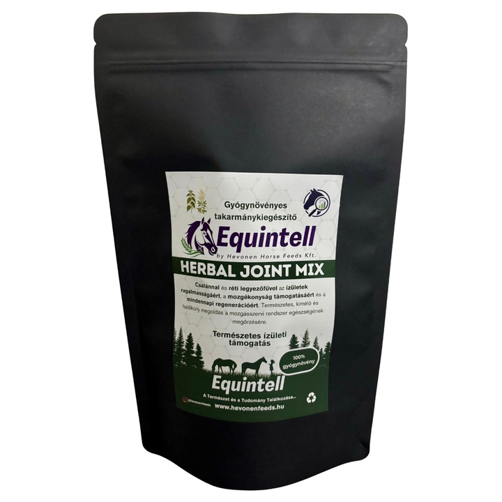 Equintell Herbal Joint Mix - 100% gyógynövényes takarmánykiegészítő lovaknak csalánnal és réti legyezőfűvel