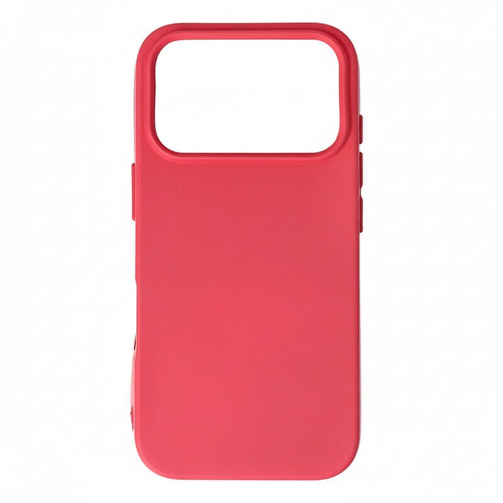 Husa de Protectie Tip Bumper Compatibila cu iPhone 17 Pro Max - Raspberry