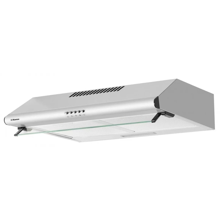 Hota Traditionala Hansa OSP6251IH 2 Motoare 2 Filtre Aluminiu 3 Trepte de Putere Iluminare LED 60CM Inox