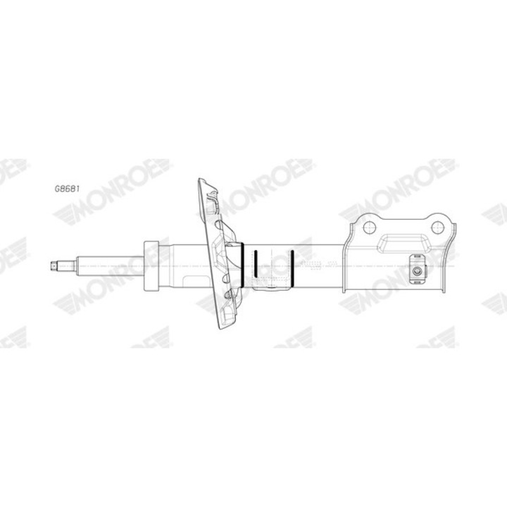 Lengéscsillapító G8681 Hyundai Ioniq Kia Niro/Niro 1