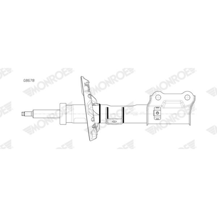 Lengéscsillapító G8678 Hyundai Kona