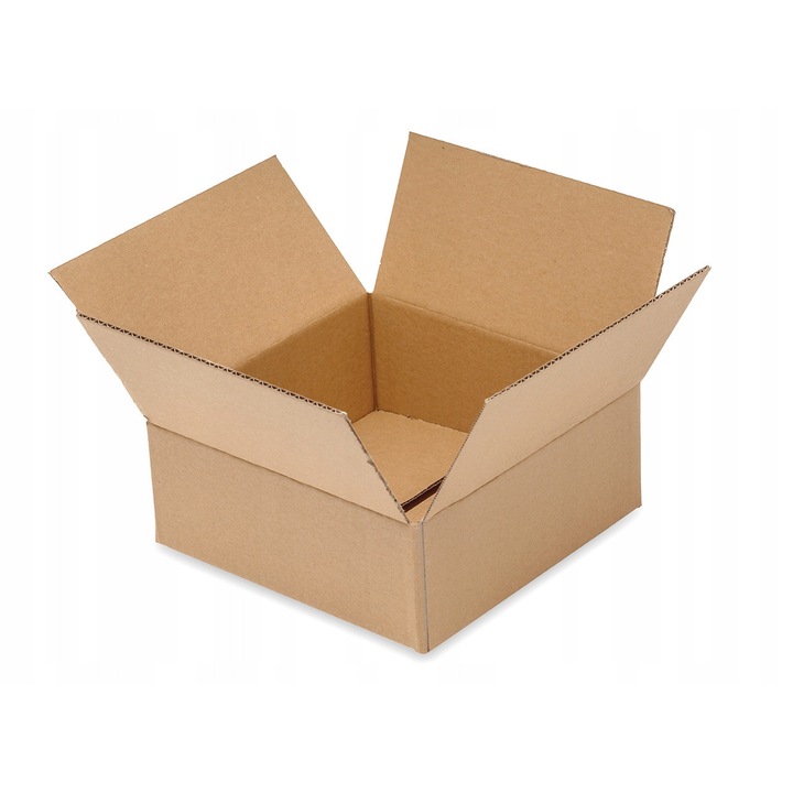 Cutie Din Carton, Neopak, Rezistenta Si Usoara Pentru Transport Si Depozitare, Ideala Pentru E-commerce, Documente Si Produse Mici, Ambalaj Sigur Si Practic, 45x45x20 cm, Maro